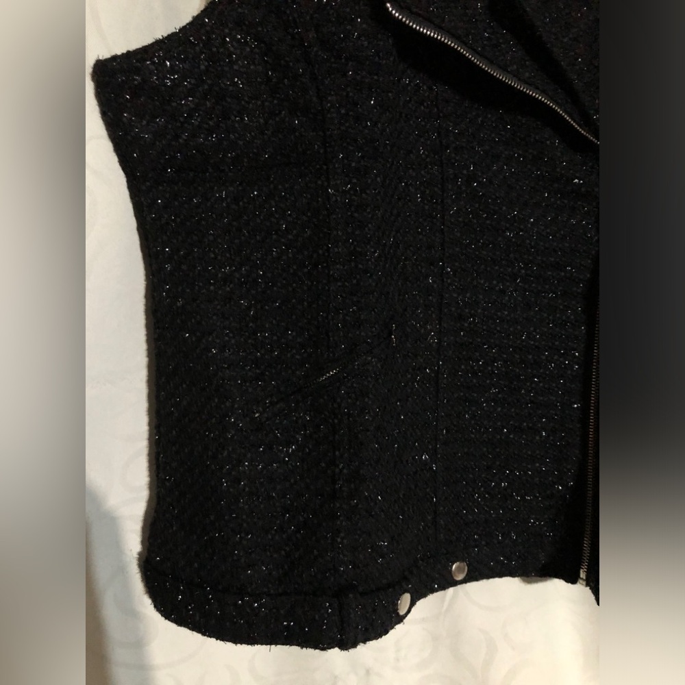 Randolph Duke “SPIRITED” Tweed Look Motorcycle Vest Asymmetrical NWT! - Picture 8 of 9